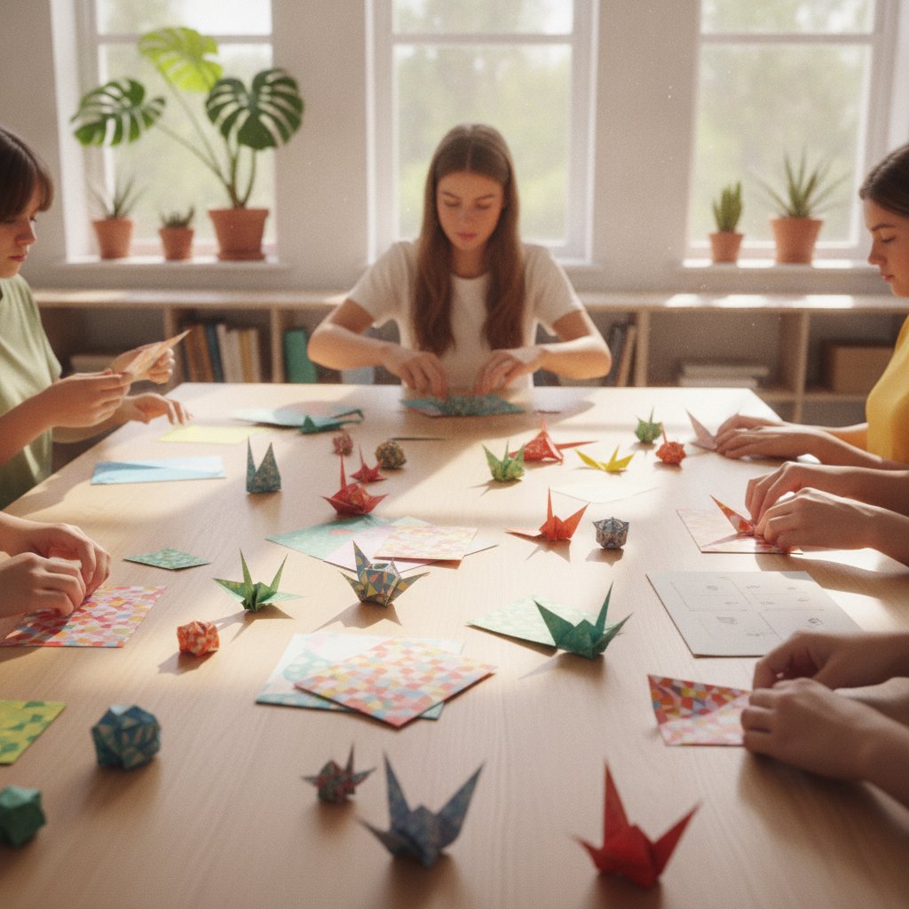 Origami courses at Dodezi studio